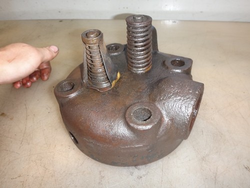 TESTA per un 3hp FAIRBANKS MORSE Z vecchio motore a gas FM CANDELA parte motore no ZBA3 - Foto 14 di 21