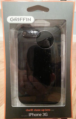 NEW Griffin CLARIFI Close-Up Lens Case for iPhone 3G/3GS black (focus at 4'')