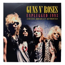 AXL ROSE GUNS N ROSES SIGNED UNPLUGGED 1993 VINYL (ACG CERT AG17926)