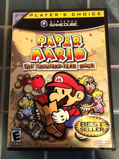 Paper Mario The Thousand-Year Door - Players Choice - Nintendo Gamecube CIB