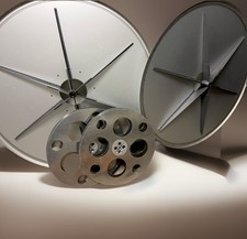 GoldBerg Brothers Inc Movie Reel 35mm Film Vintage Aluminum With EZ-Hub 24  