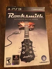 Rocksmith Playstation 3 Game with Real Tone Cable PS3 CIB