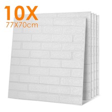 10-50x 3D Tapete Stein Ziegel Optik Fototapet...
