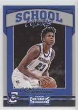 2017-18 Panini Contenders Draft Picks School Colors Justin Patton #14 0qr0