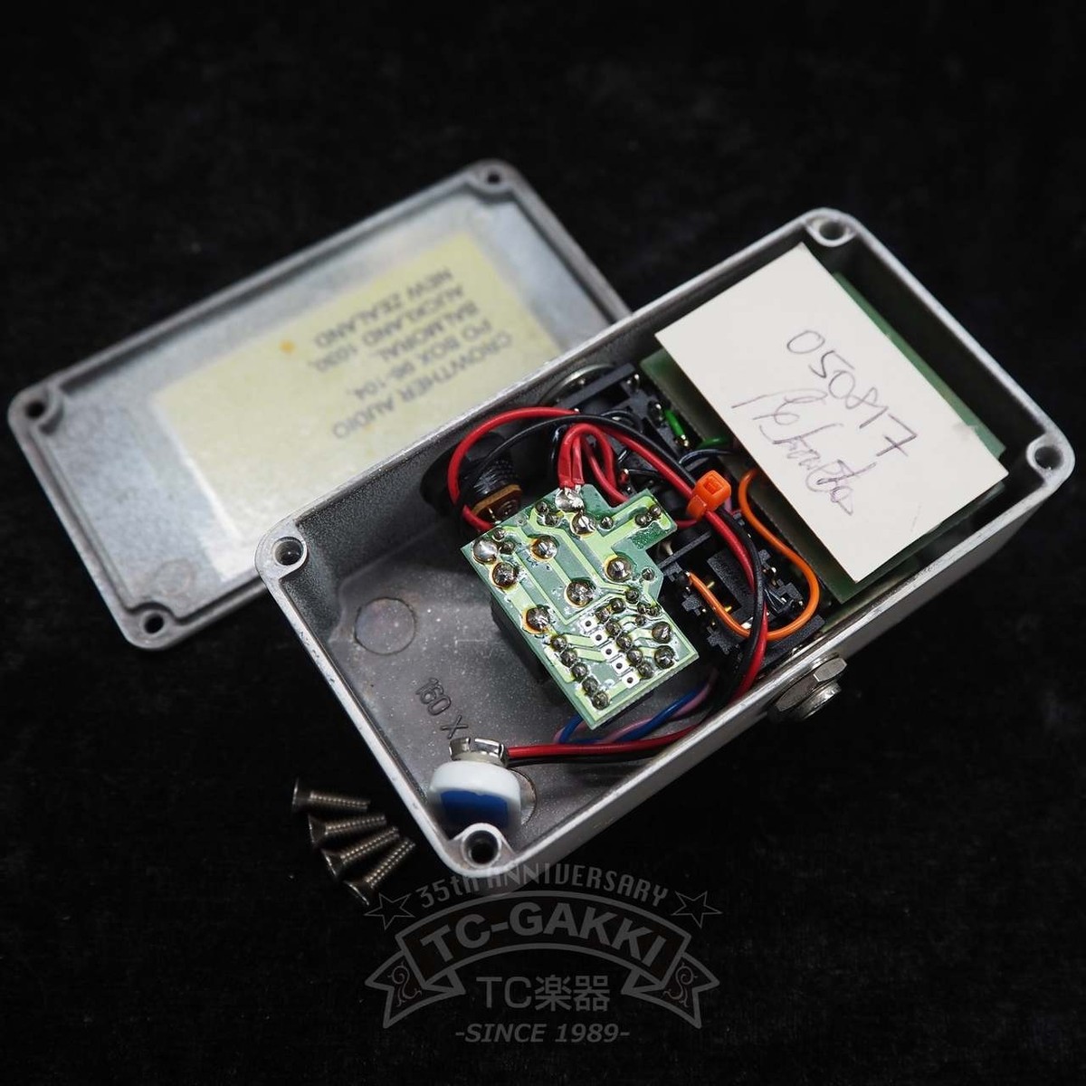 ギター Crowther Audio Hot Cake old circuit Crowther Audio Hot Cake Overdrive Guitar Pedal Old Circuit