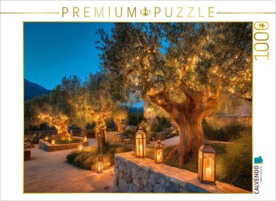 CALVENDO Puzzle Wenn selbst alte Bäume leuchten | 1000 Teile Lege-Größe 64x48cm