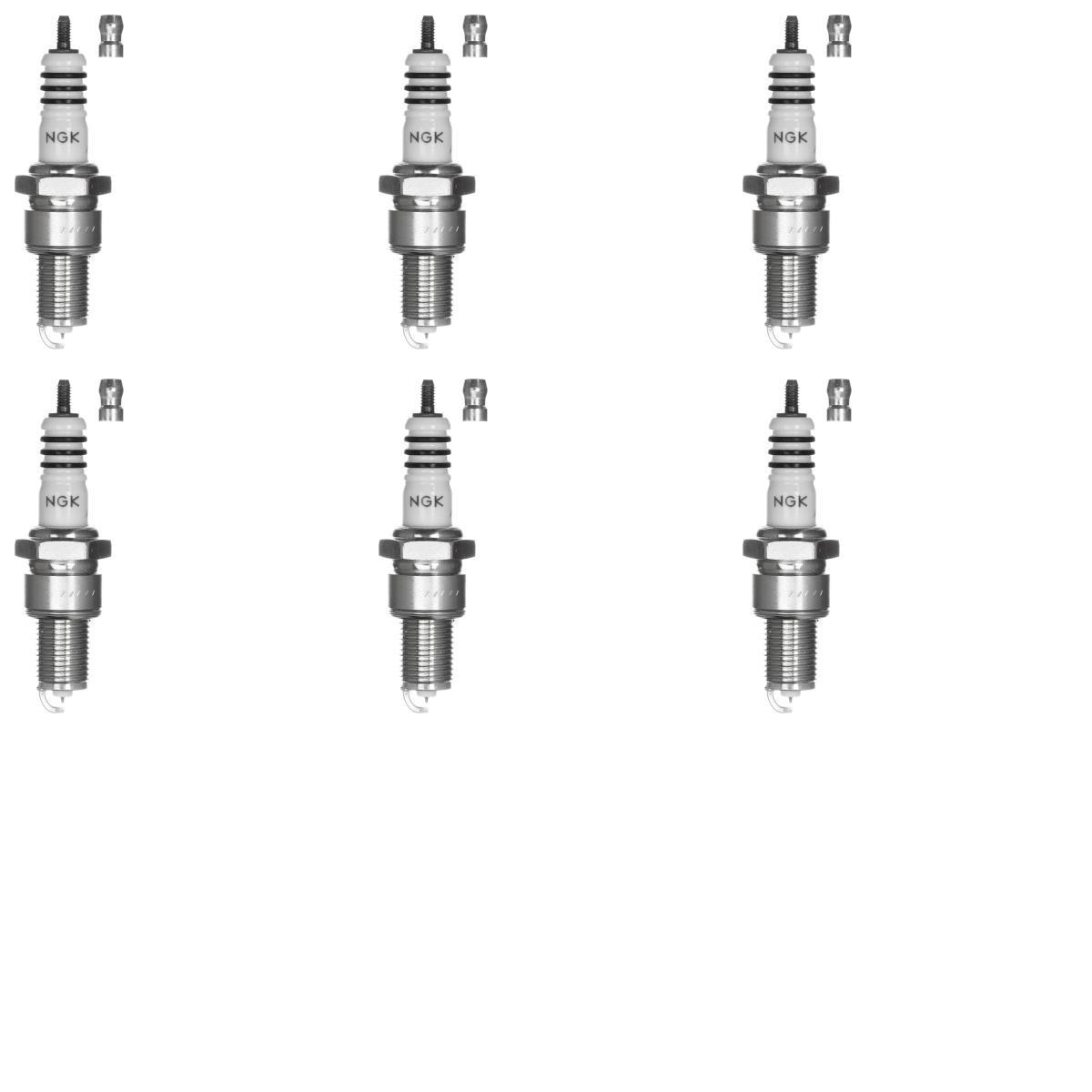NGK BPR6EIX Spark Plug Pack of 6