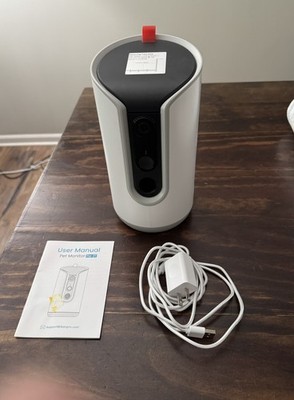 TKENPRO 2K Pet Camera with 360° View Dog Camera Treat  Dispenser