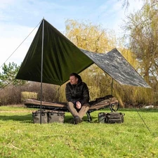 Nash Camo Multi Tarp Bank Life Carp Fishing T1241