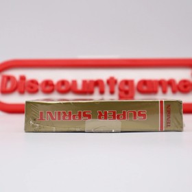 NES Nintendo TENGEN'S SUPER SPRINT - NEW & Factory Sealed with 3-Sided Seam!