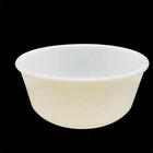 Vintage Milk Glass Mixing Bowl For Dormeyer Sunbeam Hamilton Beach 4.25 x 9