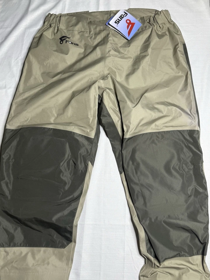 8 Fans Unisex Waist Waders,3-Ply Durable Breathable Waterproof Stocking SIZE XXL - Image 2 of 4