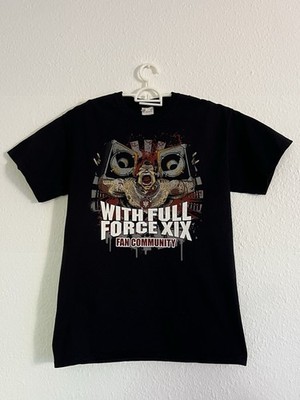 Metal T-Shirt With Full Force Festival XIX 19 2012 Merch Limited Größe M Schwarz