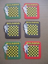 Six  Wilsons  Northern Bitter  Beer Mats
