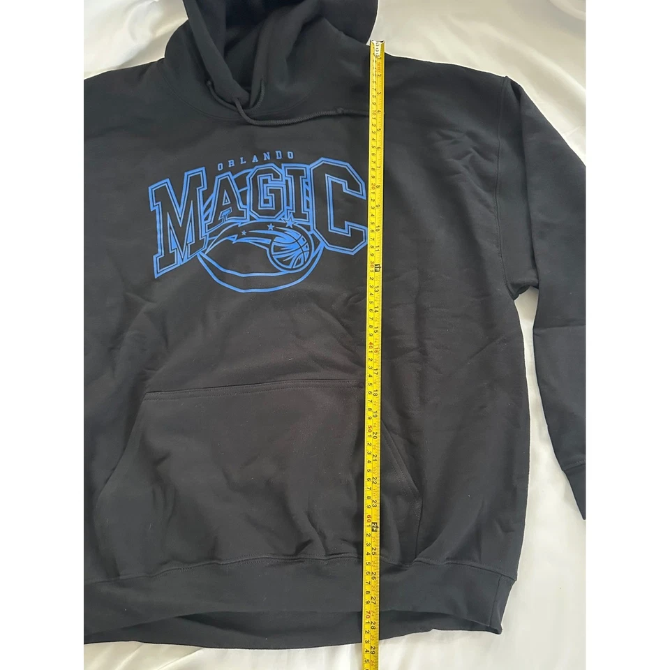 Sudadera con capucha de baloncesto Junk Food in Orlando Magic NBA para hombre XL negra azul Foto 4 de 4