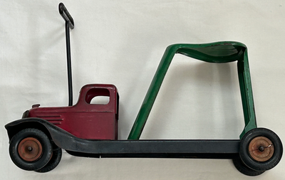 #ad 1930s Wyandotte Pressed Steel Ride On Toy Truck $210.00