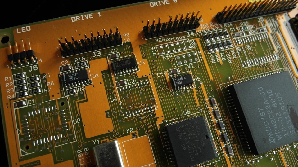 WD1006V-MM2 MFM RLL Controller Hard Disk Floppy per PC IBM AT OLIVETTI Vintage - Immagine 3 di 4