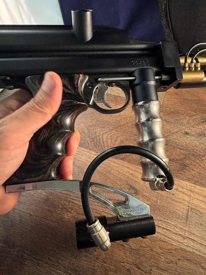 Charnière De Cadre/détente (trigger Frame) Pour Marqueur Paintball WGP Autococker - Noir - Neuf