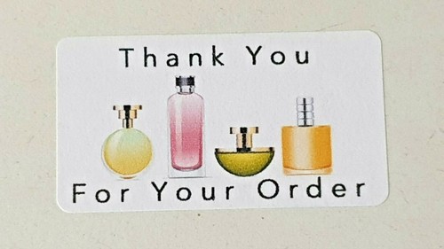 325 x Thank You for Your Order Labels Perfume Scent Avon Matte labels ...