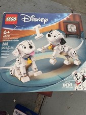 LEGO Disney Lucky & Penny 101 Dalmatians Puppies 43271 268pcs 6+ Boxed Set.