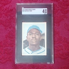 1972 Puerto Rican League Satchel Paige #222 SGC 4 Baseball Card