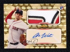 Marketplace image: 2013 Topps Finest Superfractor 1/1 Allen Webster #AJR-AW Auto RC 0c9g