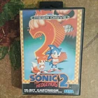 Sonic The Hedgehog 2 Sega Genesis Complete With Manual 1992 Vintage Video Game