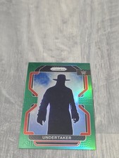 2022 Panini Prizm WWE Green Prizm #193 UNDERTAKER Wrestling Card - E7