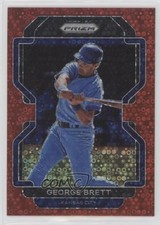 2022 Panini Prizm Tier III Red Donut Circle 51/99 George Brett #221 HOF 04br