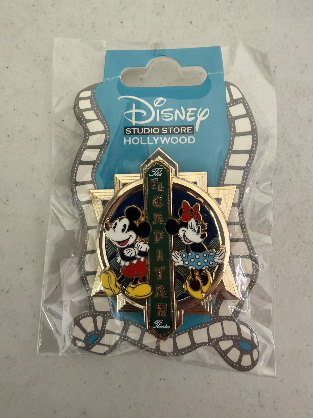 Mickey Minnie Mouse - DSSH - D23 2024 - El Capitan Theater Pin