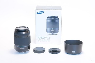 Topzustand! Samsung NX 50-200mm F4.0-5.6 OIS III Tele Zoom Objektiv +12 M. Gewl.