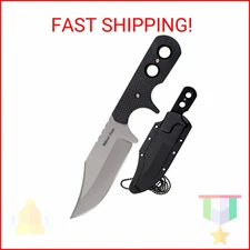 Cold Steel Mini Tac Bowie 3-5/8" Lightweight Durable 8Cr13MoV Stainless Steel Fi