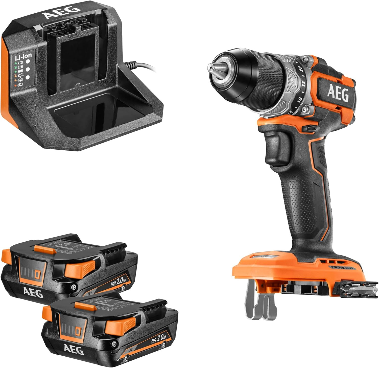 - Trapano Avvitatore SUBCOMPACT 18 Volt BRUSHLESS, 65 Nm, Consegnato in Valigett