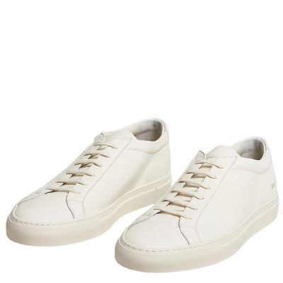 Common Projects Achilles Premium Grained Leather Off White 2581 4102 US 9 EU 42