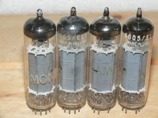 4 Amperex 6BQ5/EL84 Tubes (Holland) test good-quad #4