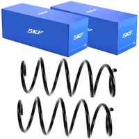 2X SKF Fahrwerksfedern Federn Vorne Passend FüR VW FOX Polo