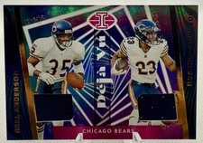 2023 Illusions Neal Anderson Roschon Johnson Deja Vu #DV-AJ Bears