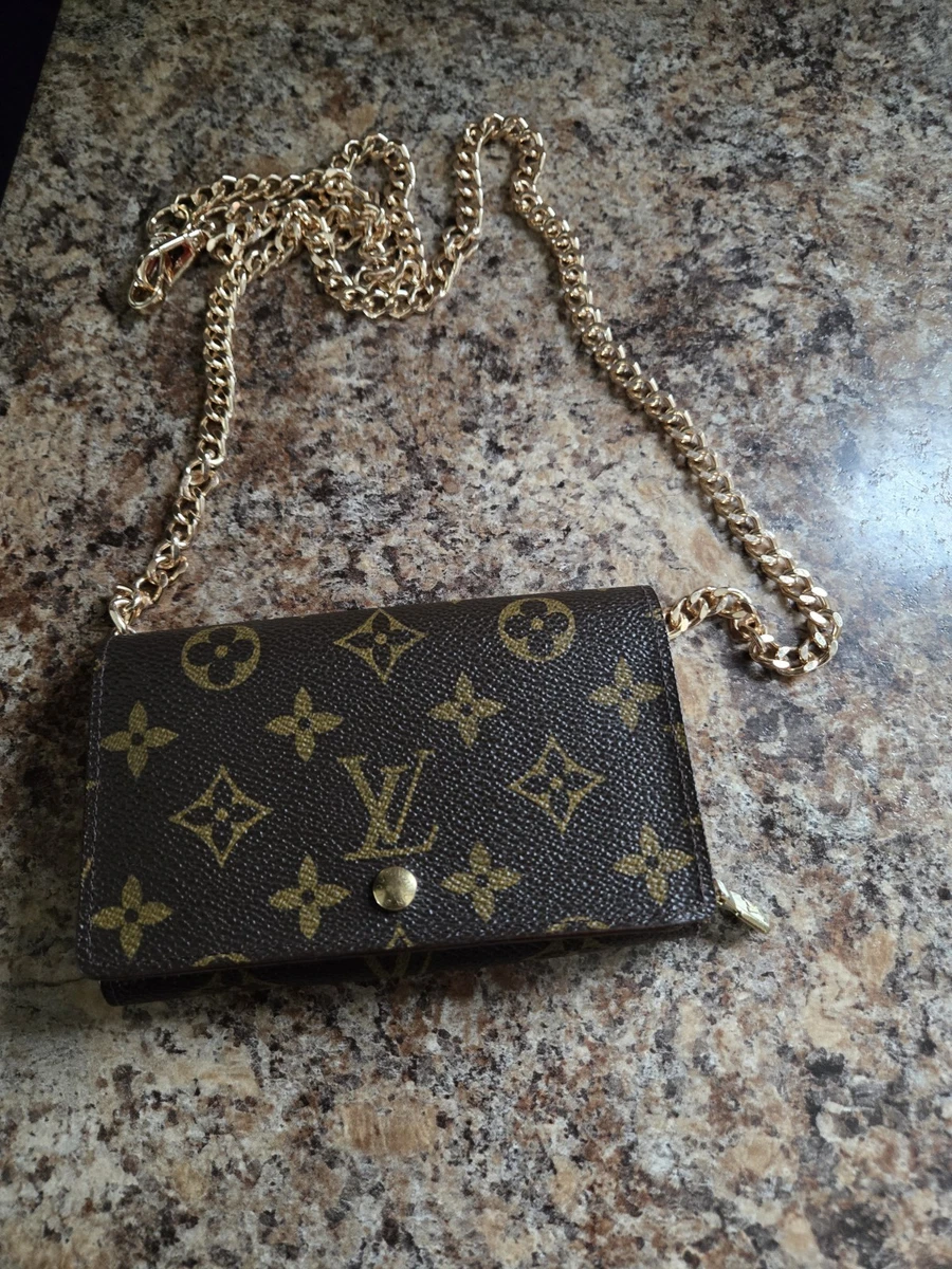 louis vuitton wallet chain products for sale | eBay