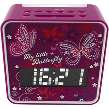 ST144 SOUNDMASTER UR270LI, Uhrenradio, Lila SONDERPREIS ABVERKAUF TOP