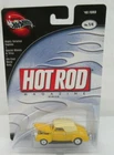 Hot Wheels 40 Ford Hot Rod Magazine Series Metal Diecast Toy Car Yellow Vintage