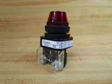 Allen Bradley 800H-QRH24R Pilot Light 800HQRH24R W/800T-Blank