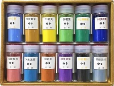 KISSHO Japanese Art Materials IWA-ENOGU NEW natural mineral pigments SET F/S