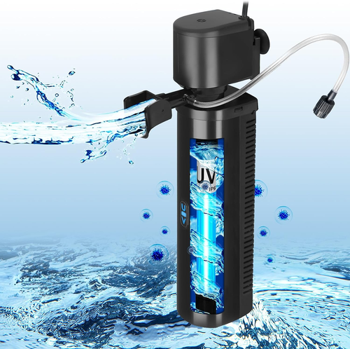 Filtro de acuario para tanque de 40 a 150 gal perfecto para tanques grandes NEW - Picture 10 of 12