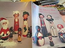 Folk Art Takes A Turn Painting Booklet-Robinson-23 Designs For Toy/Doll Turnings