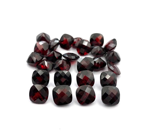 Lot De 43 Grenats Ronds Naturels 3 Mm - 6,77 Carats - Non Traités
