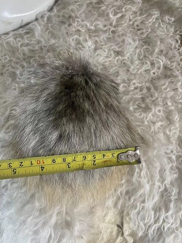 16"-18" Real Cola de Zorro Llavero Bolso de Piel Dije Colgante Disfraz Juegos con disfraces Hágalo Usted Mismo Gato Juguete - Imagen 32 de 33