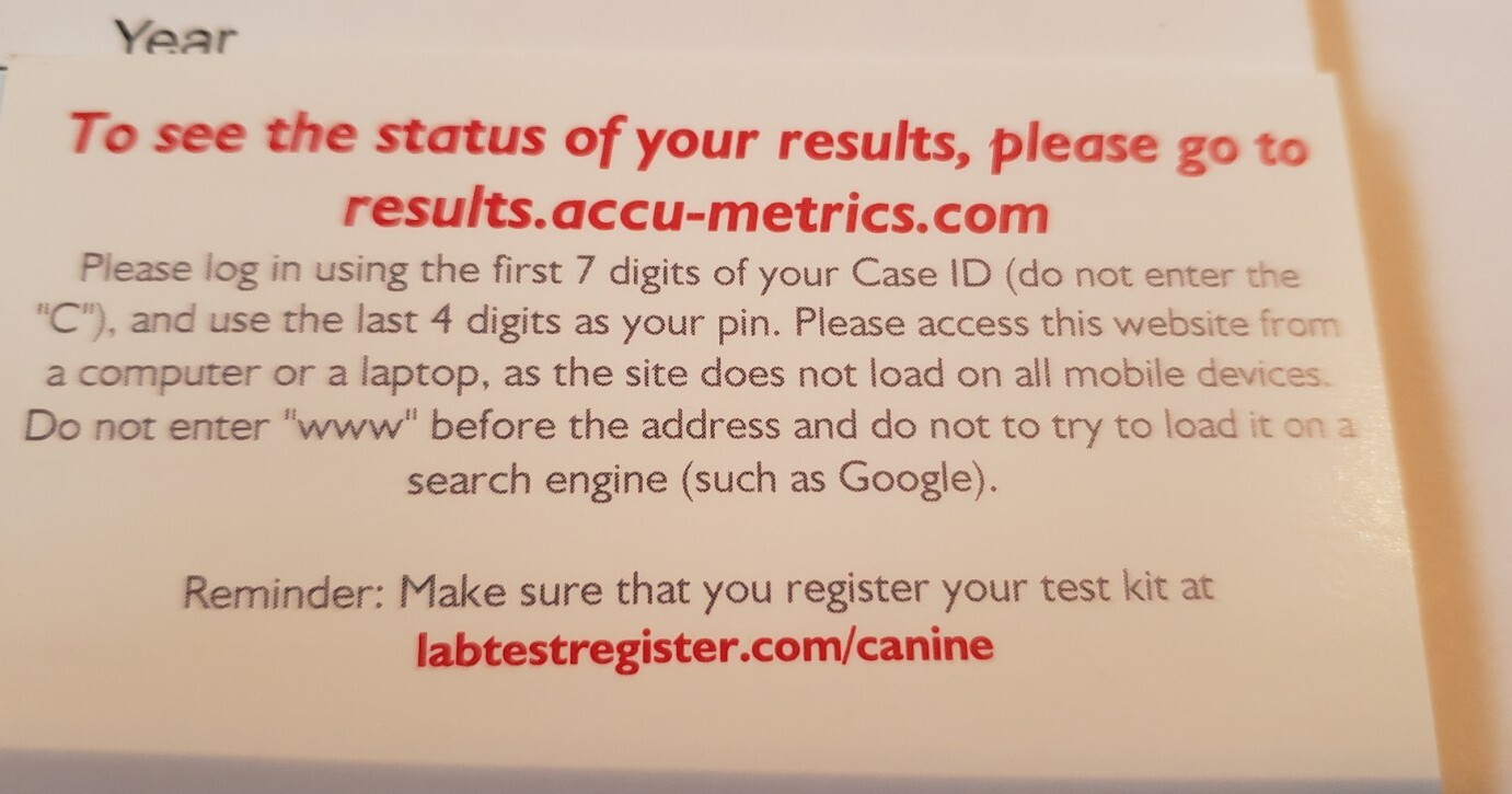 Canine DNA TEST KIT Viaguard swab Dog full breed composition certificate x 1 kit - Picture 7 of 16