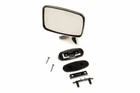 CLASSIC MINI TEX STYLE DOOR MIRROR L/H GAM216A STAINLESS STEEL AUSTIN MORRIS 6E2