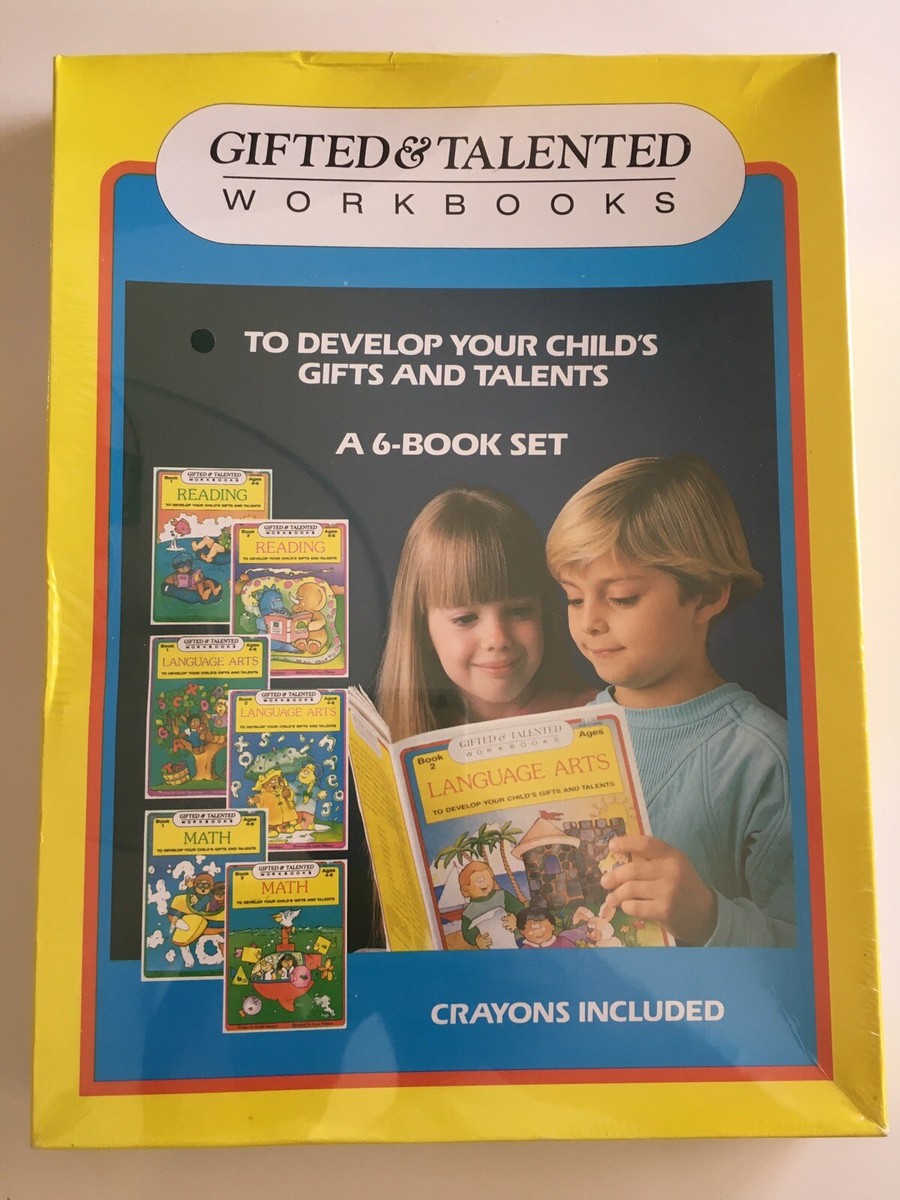 Gifted and Talented Language Arts [洋書] Gifted & Talented - 6 Book Set - Ages 4-6 - Reading, Math,Language