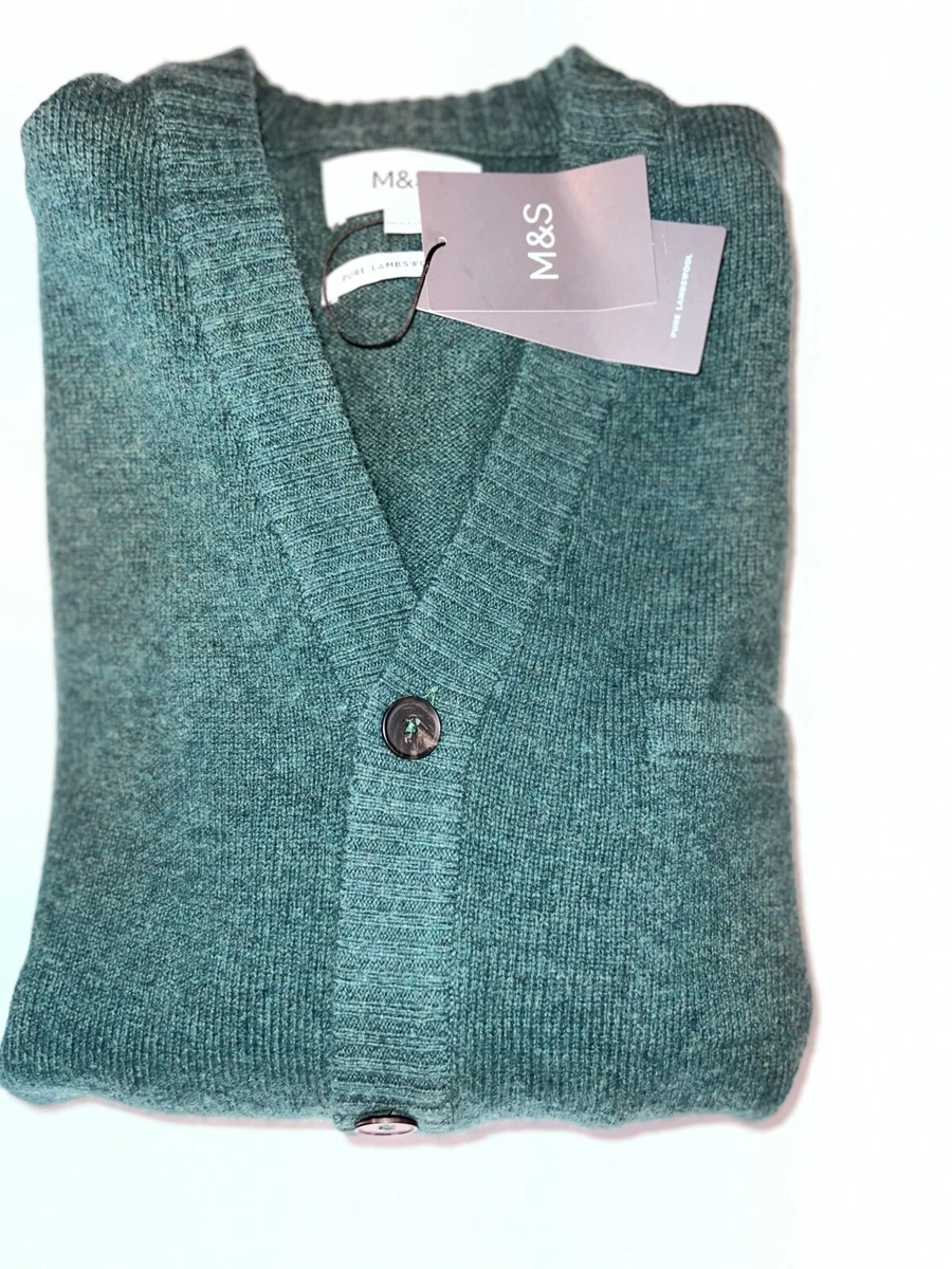 Marks and spencer green cardigan cheap